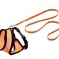 Killinge soft sele med line orange/sort