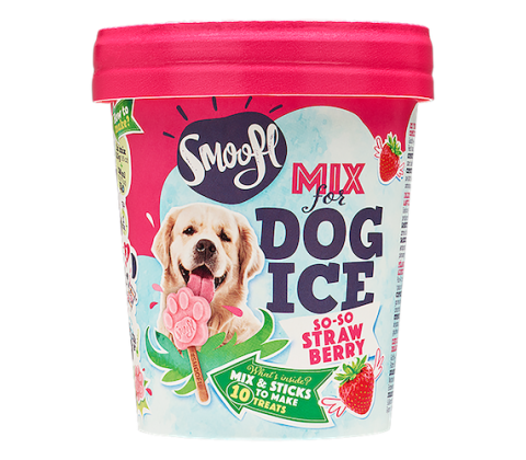 Smoofl Dog Ice Mix jordbær