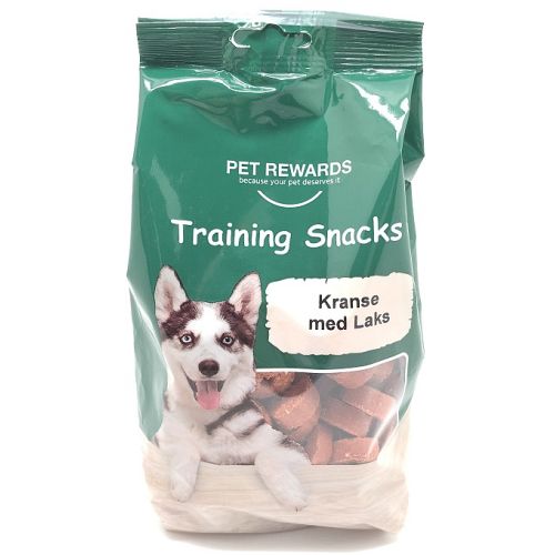 Pet Reward Training snacks kranse med laks 500g