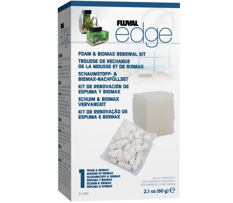 Fluval Edge svamp og bio max