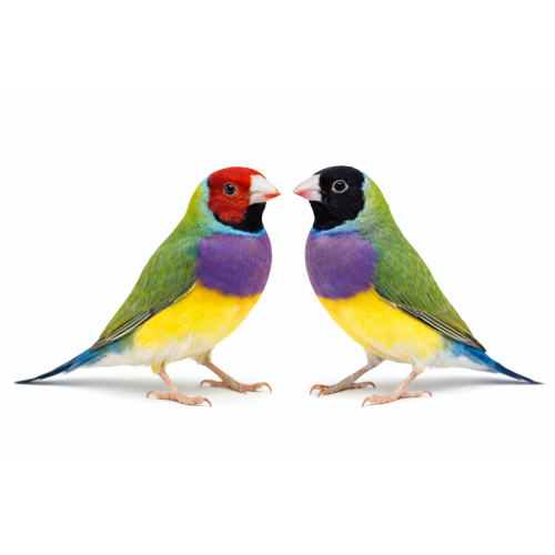 Gouldsamadiner - Erythrura gouldiae