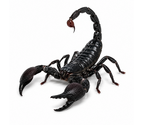 Asiatisk skovskorpion - Heterometrus petersii