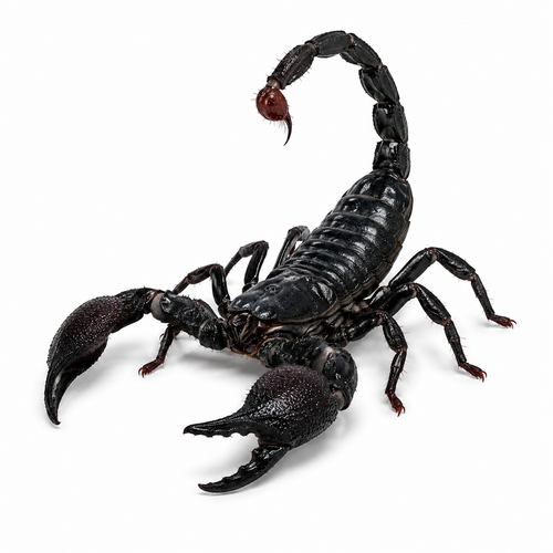 Asiatisk skovskorpion - Heterometrus petersii