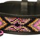 Kampuni håndlavet hundehalsbånd Ombima M: 53x3,0 cm (Halsomkreds: 38-46 cm) Pink