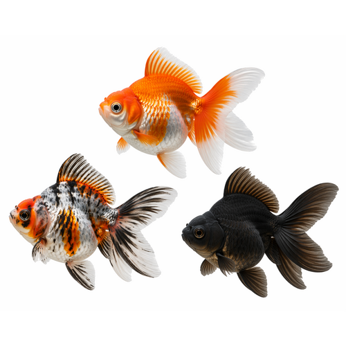 Ryukin slørhaler - Carassius auratus "Ryukin"