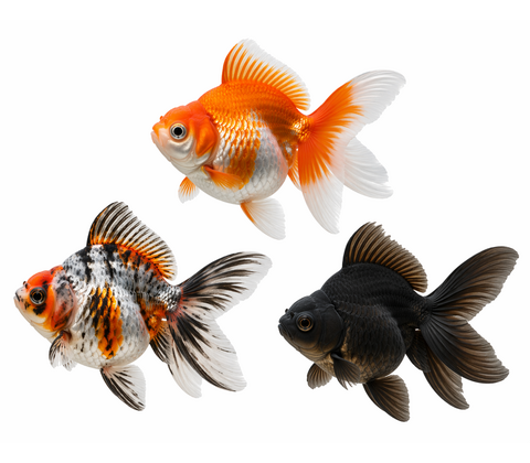 Ryukin slørhaler - Carassius auratus "Ryukin"