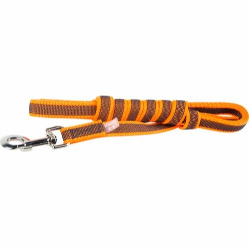 JULIUS K9 LINE ORANGE/GRÅ 20MM 3M UDEN HÅNDTAG