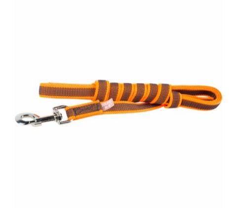 JULIUS K9 LINE ORANGE/GRÅ 20MM 3M UDEN HÅNDTAG