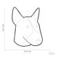 Hvid/Brun Bull Terrier