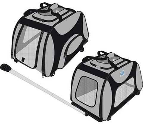 Trolley transportbur i nylon