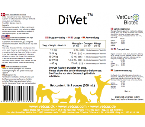 DiVet 500 ml.