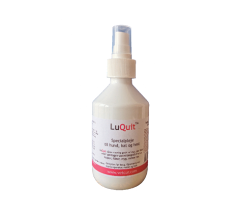 LuQuit, giftfri spray mod parasitter