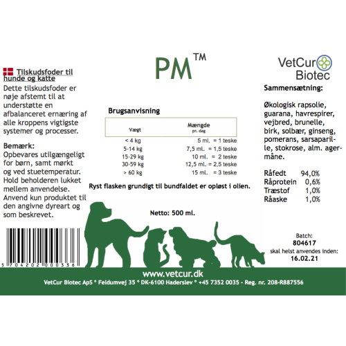 PM til Hund og Kat 130 gram