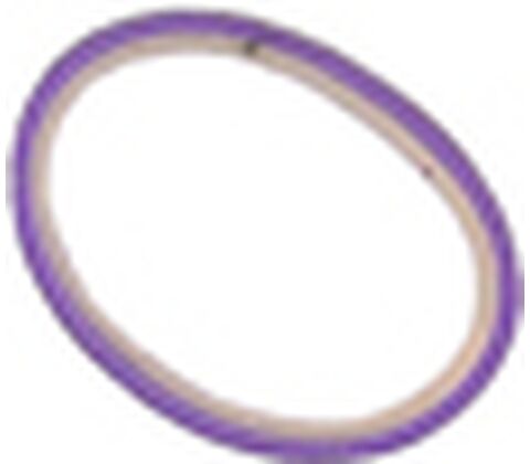 Top-elastikker 3/8" (9,5 mm) Lilla