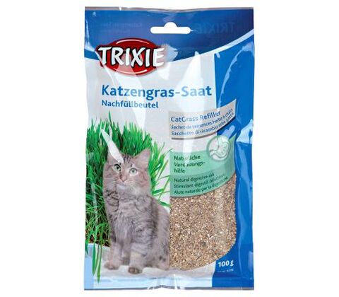 Kattegræs frøpose/refill