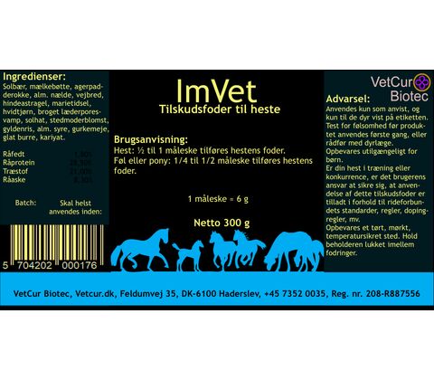  ImVet 300g – Hest