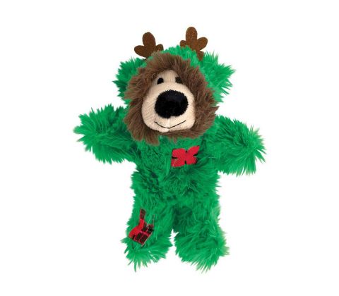 KONG HOLIDAY SOFTIES PAJAMA BEAR MIX