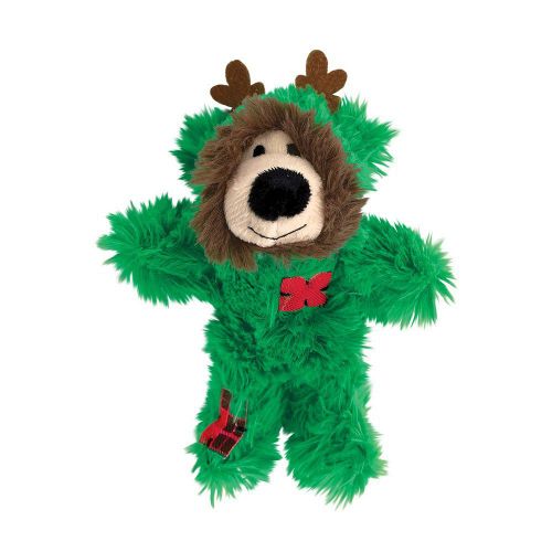 KONG HOLIDAY SOFTIES PAJAMA BEAR MIX