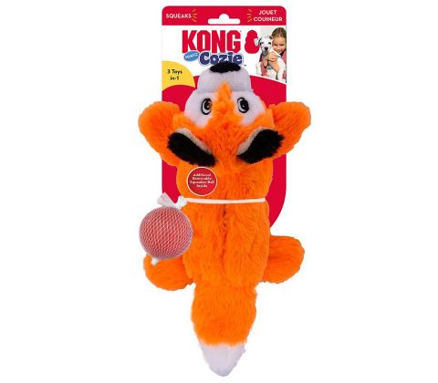 Kong Cozie Pocketz Fox M