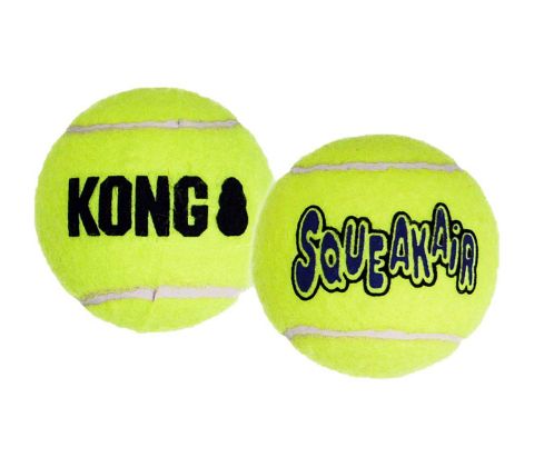 KONG SQUEAKAIR TENNISBOLDE MED 2 STK LARGE