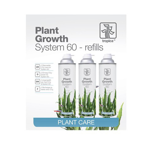 Tropica Plant Growth System 60. 3 flasker