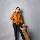 Hundelufter Hoodie Orange