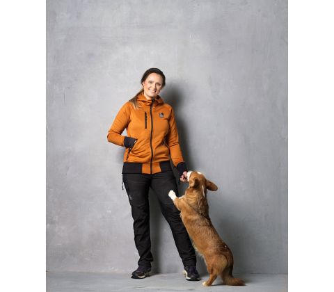 Hundelufter Hoodie Orange