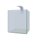 Akvariesæt Cube m/LED lampe