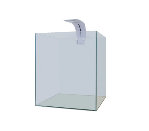 Akvariesæt Cube m/LED lampe