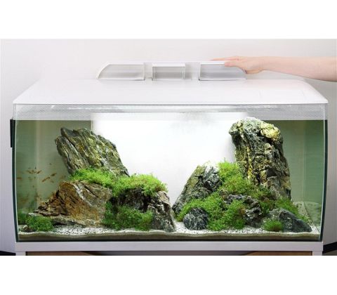 Fluval Flex 123 ltr - Hvid