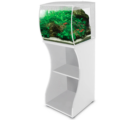 Bord/stel til Fluval Flex 57 ltr - Hvid