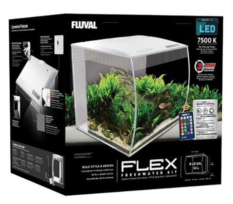 Fluval Flex 34 ltr - Hvid