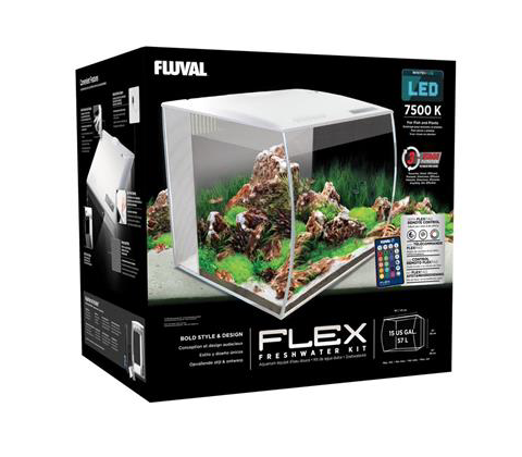 Fluval Flex 57 ltr - Hvid