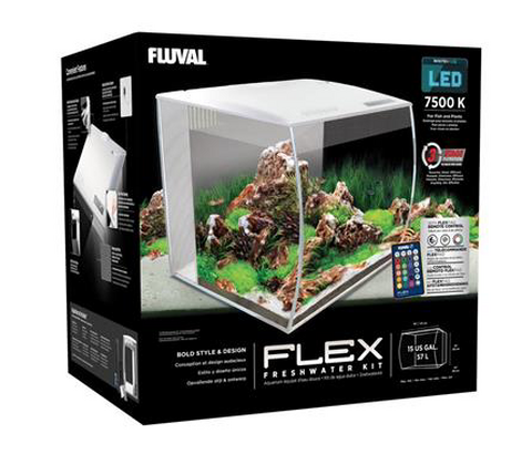Fluval Flex 57 ltr - Hvid