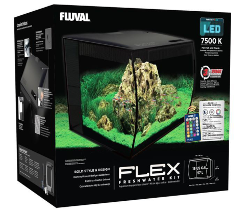 Fluval Flex 57 ltr - Sort