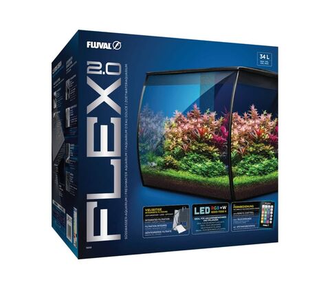 Fluval Flex 2.0 34 ltr. - Sort