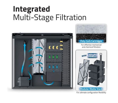 Fluval Flex 2.0  57 ltr - Sort