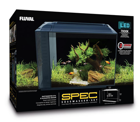 Fluval Spec 15 akvarie 60 ltr. - sort