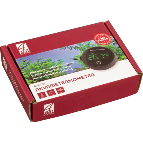 4FISH Digitalt akvarietermometer
