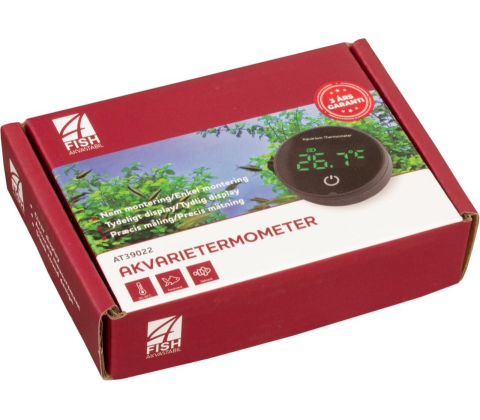 4FISH Digitalt akvarietermometer