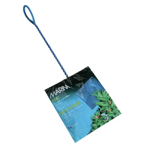 Net, blå finmasket 15 cm.