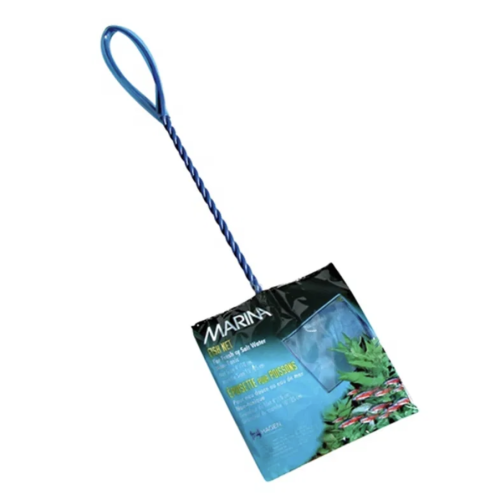 Net, blå finmasket 10 cm.