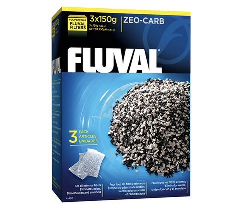 Fluval Zeo- Carb 3x150gr 