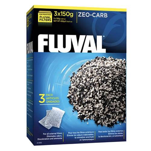 Fluval Zeo- Carb 3x150gr 