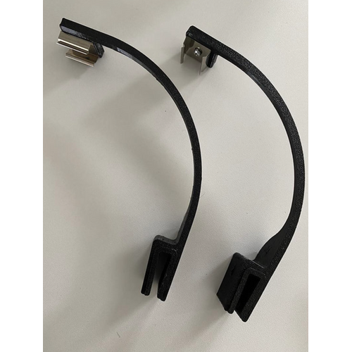 Holder til glaskant led lys 2stk.