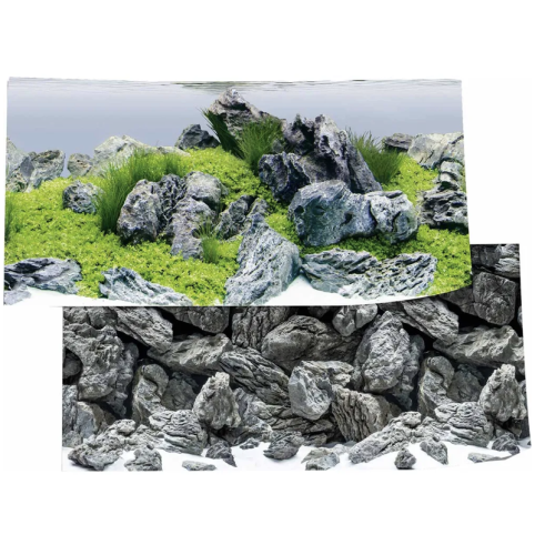 JUWEL AQUASCAPE STONE POSTER 4 100X50CM LARGE