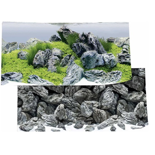 JUWEL AQUASCAPE STONE POSTER 4 100X50CM LARGE