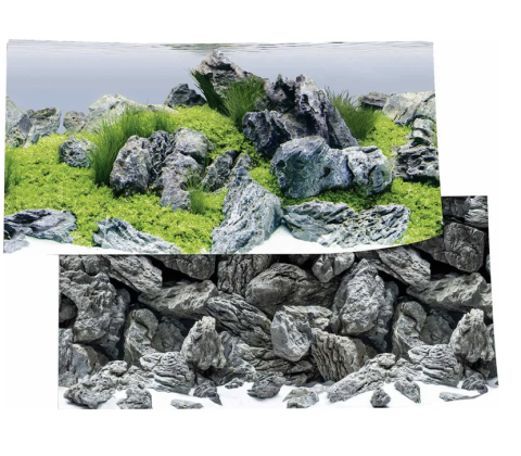 JUWEL AQUASCAPE STONE POSTER 4 100X50CM LARGE