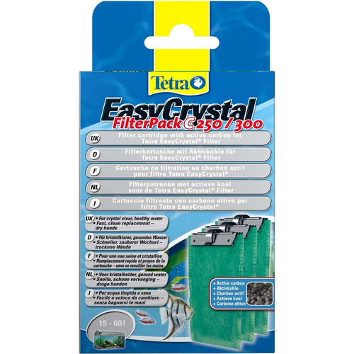 Tetratec Filterpatron Easycrystal 250/300 3stk m/kul