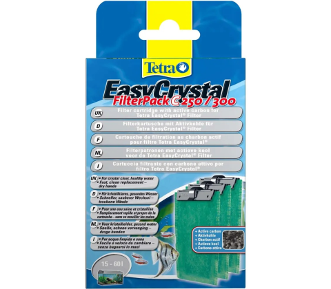 Tetratec Filterpatron Easycrystal 250/300 3stk m/kul